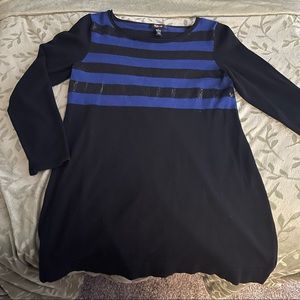 STYLE & CO. Striped Sequin Top